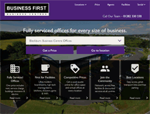 Tablet Screenshot of businessfirst.co.uk